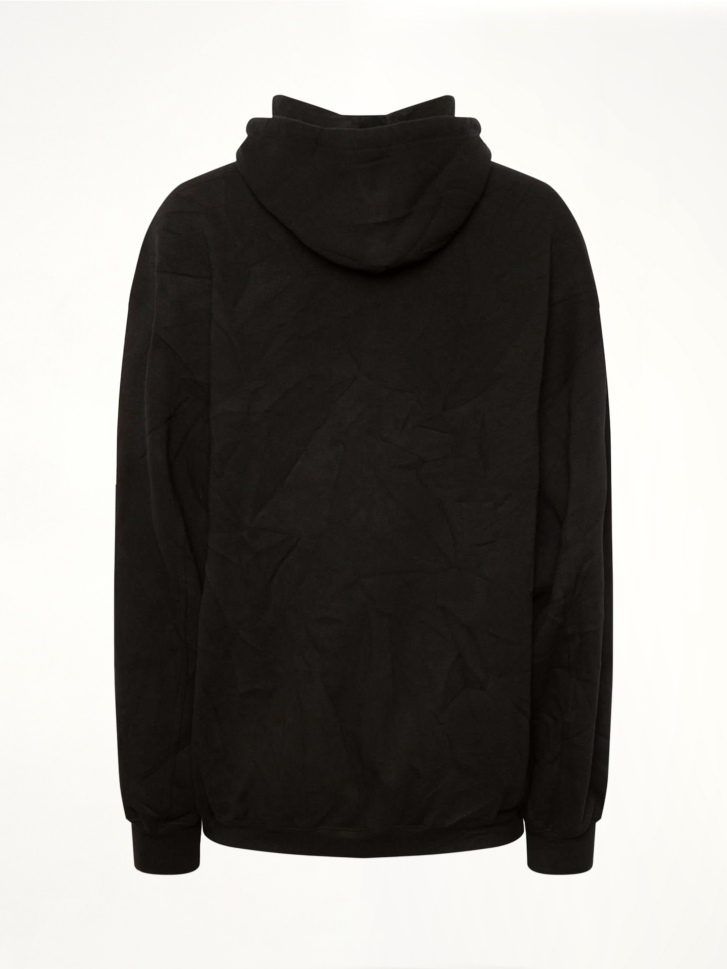 Sponsor Logo Hoodie in Black