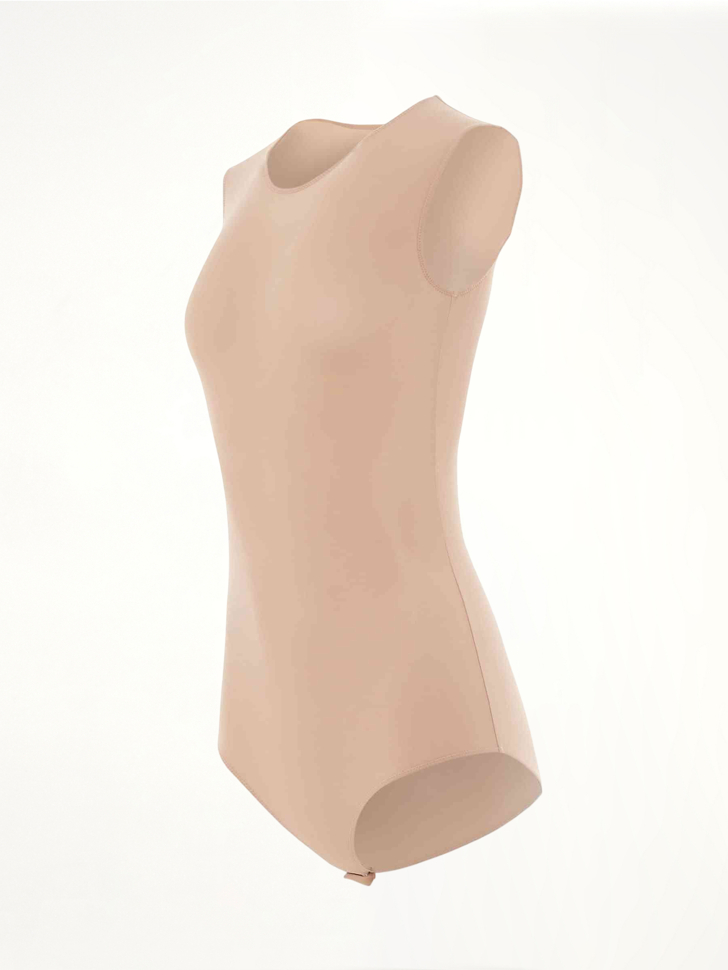 Sleeveless Bodysuit in Skin