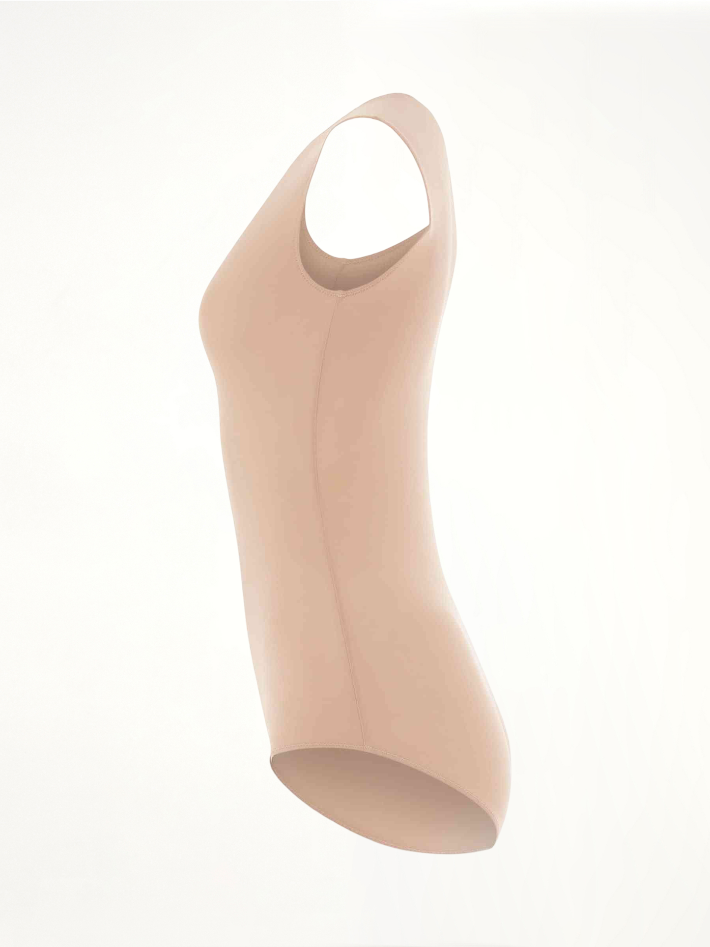 Sleeveless Bodysuit in Skin