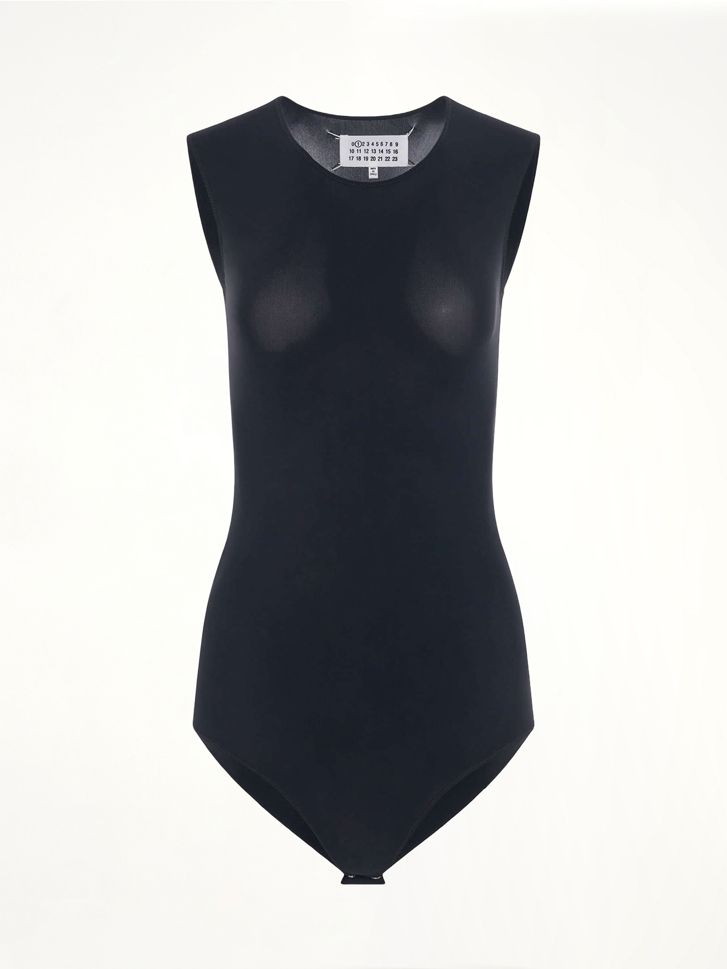 Sleeveless Bodysuit in Black