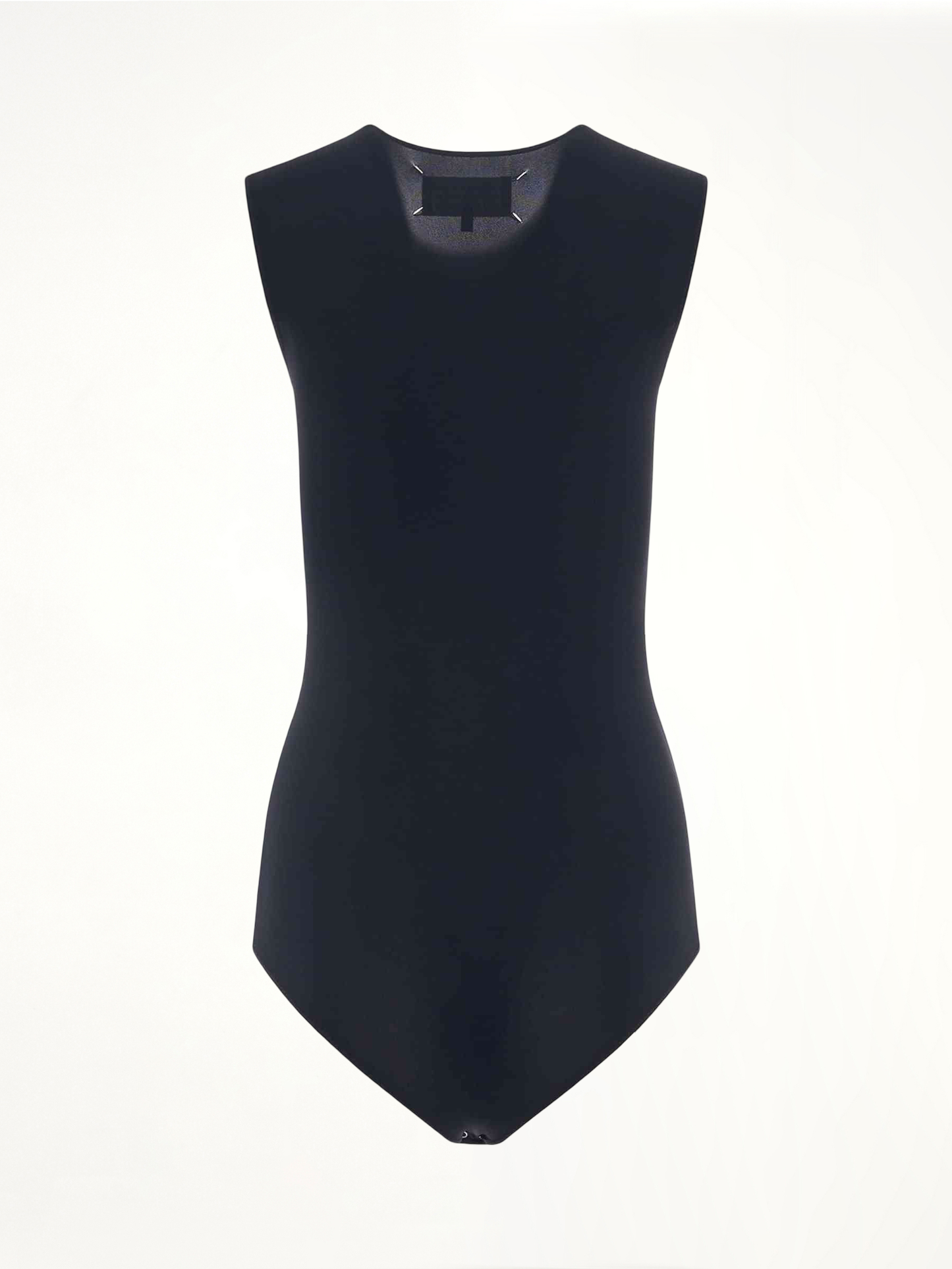 Sleeveless Bodysuit in Black