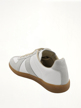 Replica Leather Sneaker in White Back View | MAISON MARGIELA
