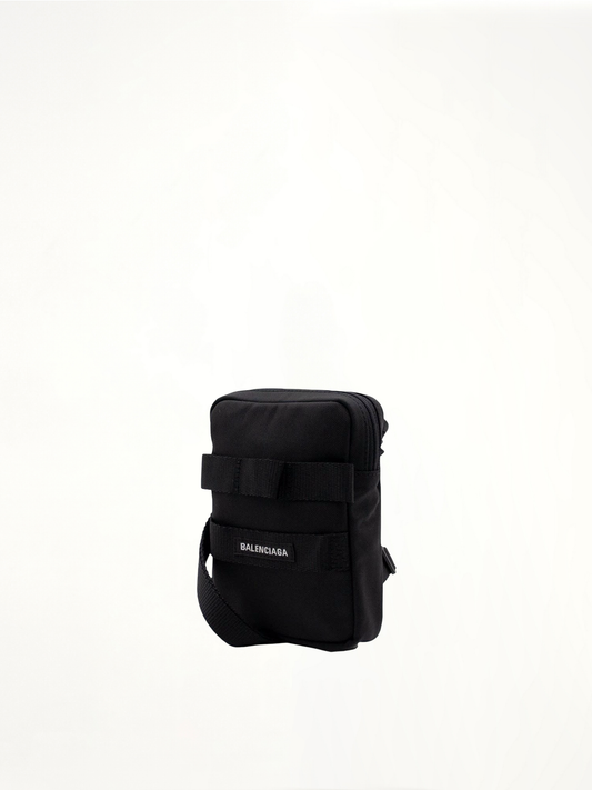 Army Crossbody Pouch in Black