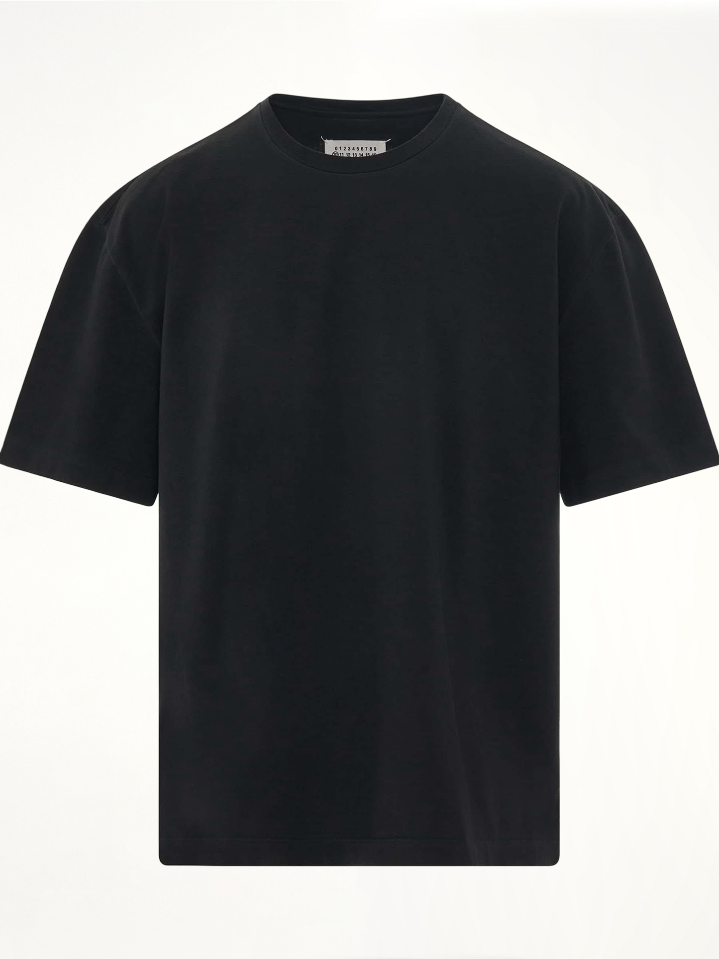 Oversize Four Stitch T-Shirt in Anthracite