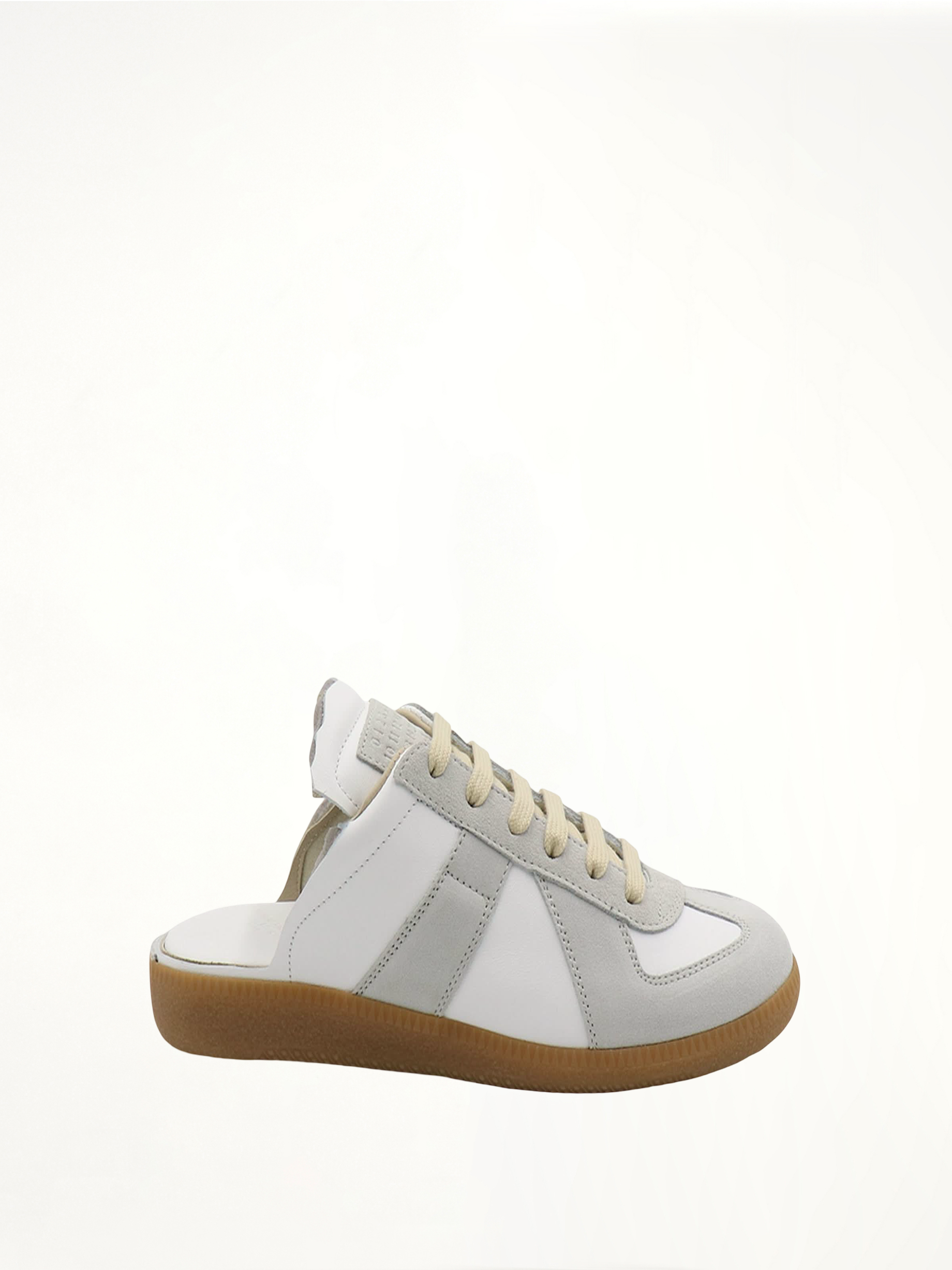 Replica Open Back Sneakers in White