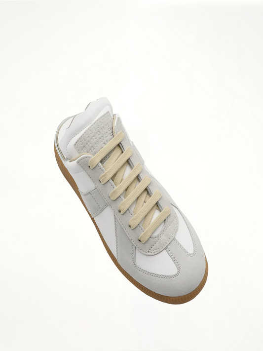 Replica Open Back Sneakers in White