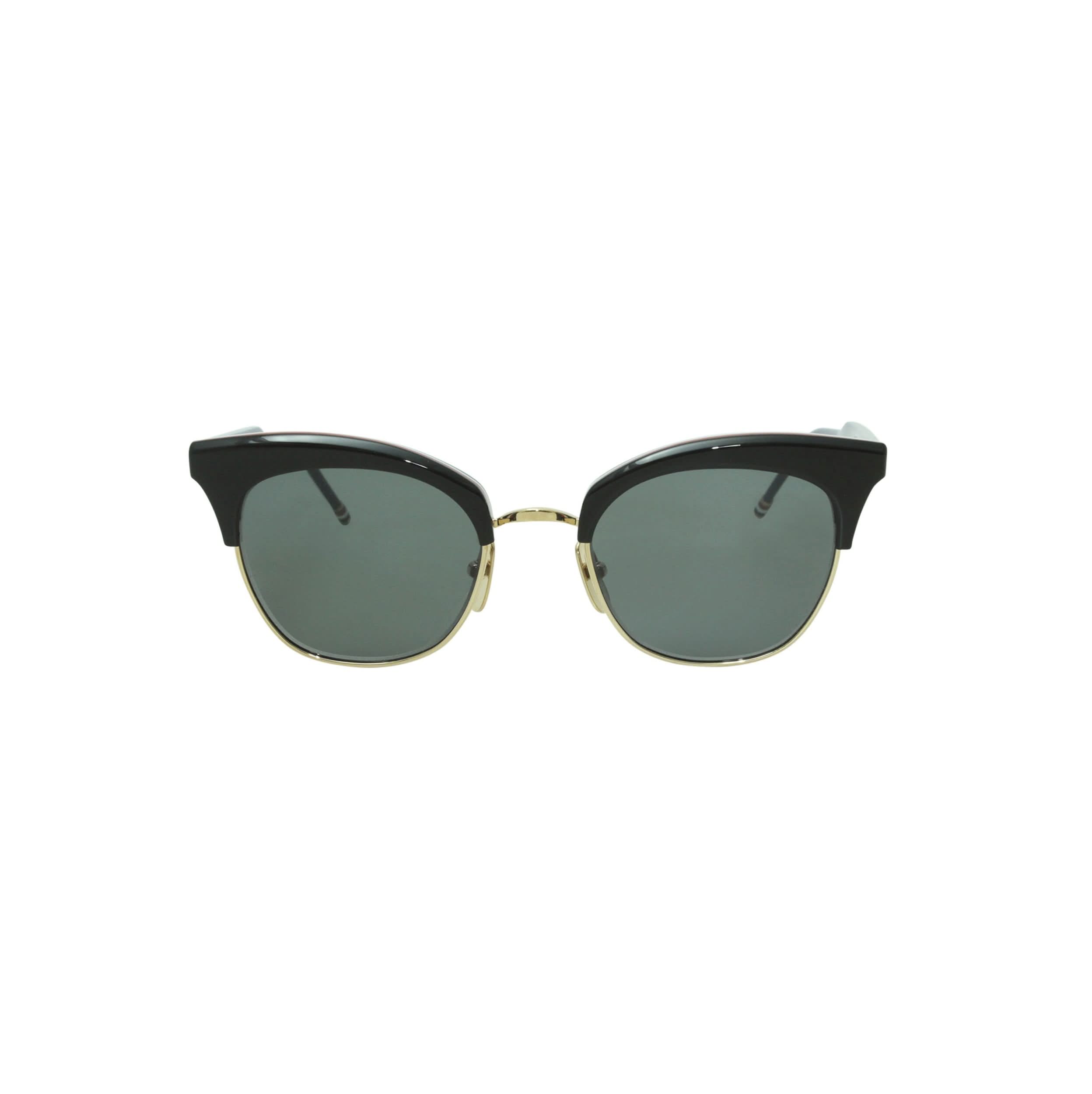 Thom Browne 507 Black - 12K Gold Blk/Grey in Blk