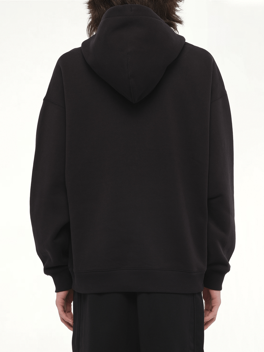 Graphic Ft Hoodie in Black