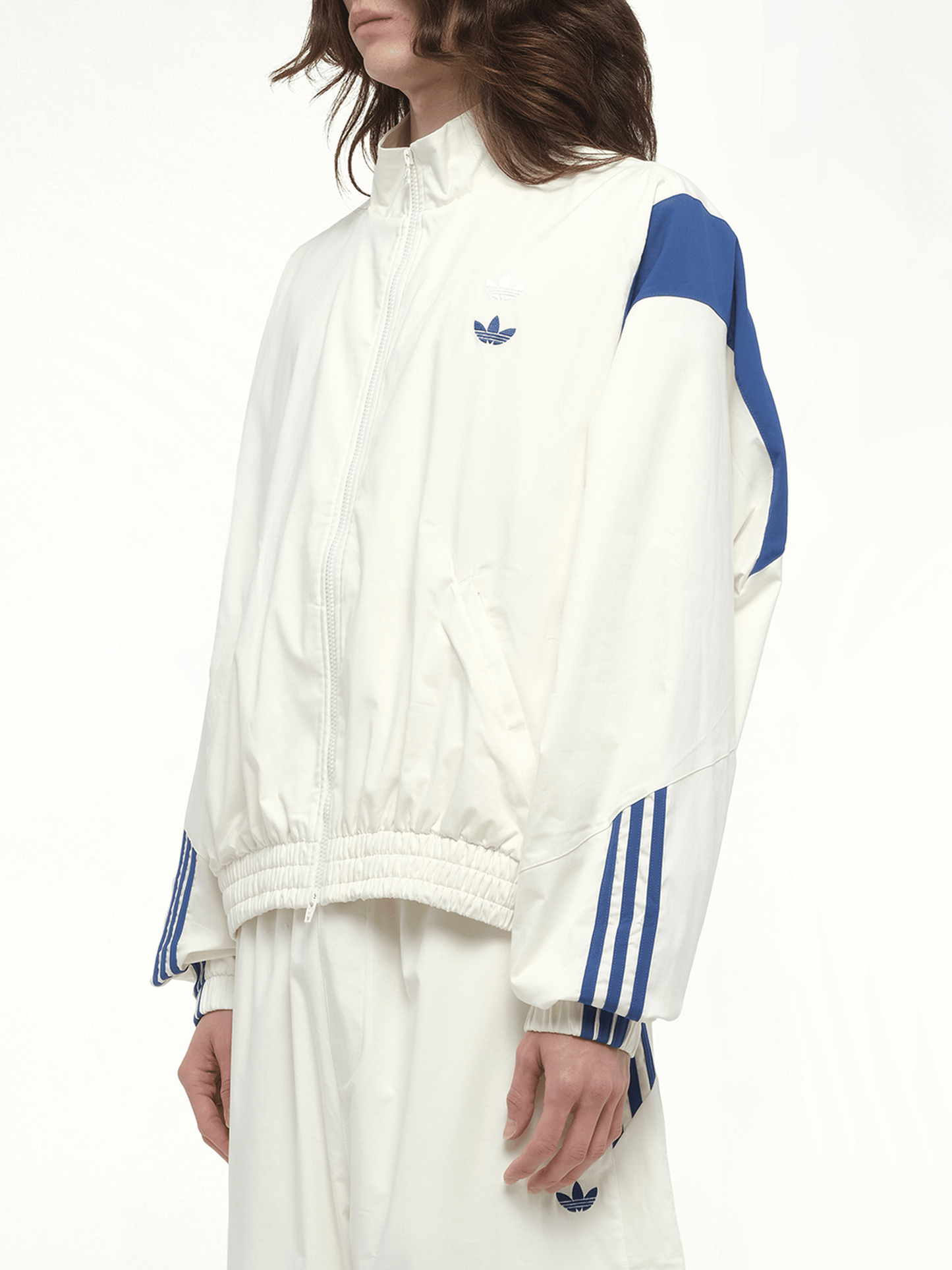 Adidas X Chavarria Poplin Track Top in Off White