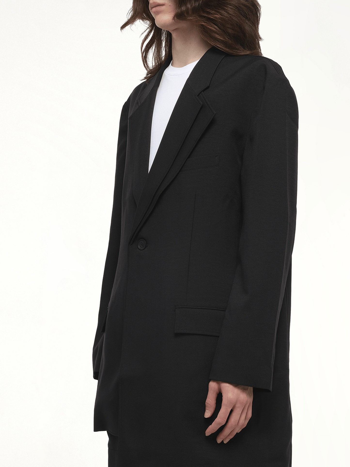 Sport Uniform Blazer in Black