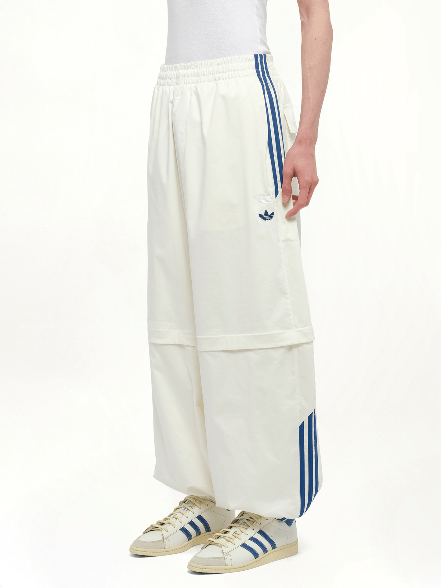 Adidas X Chavarria Poplin Track Pants in Offwhite