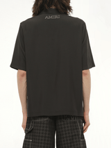 MA Outline Bowling Shirt in Black