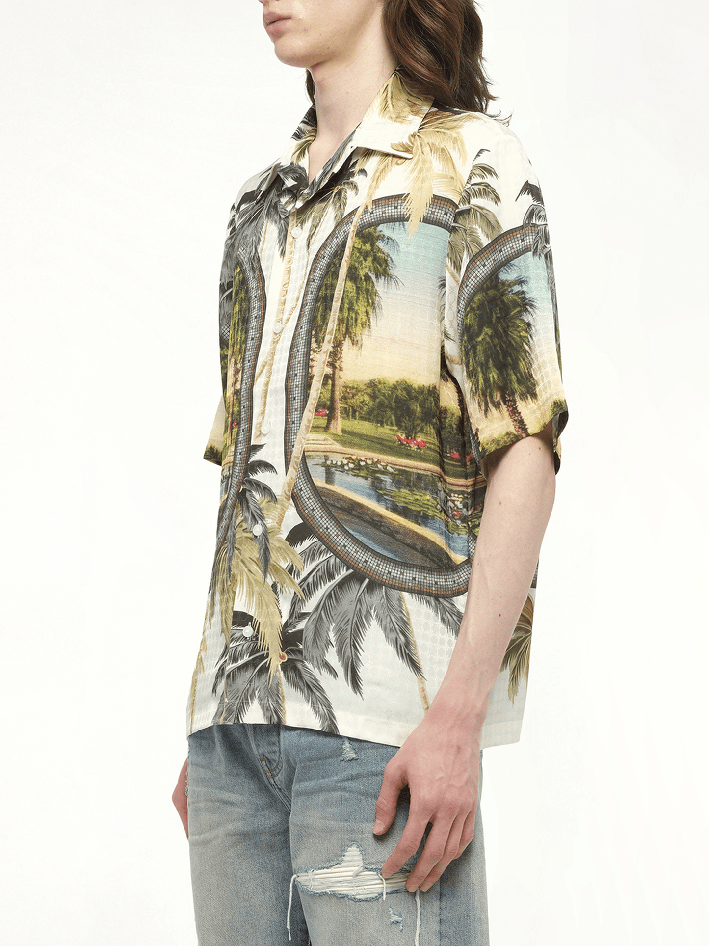 Paradise Bowling Shirt in Multicolour