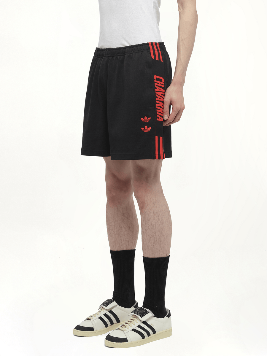 Adidas X Chavarria Gym Short in Black/Red