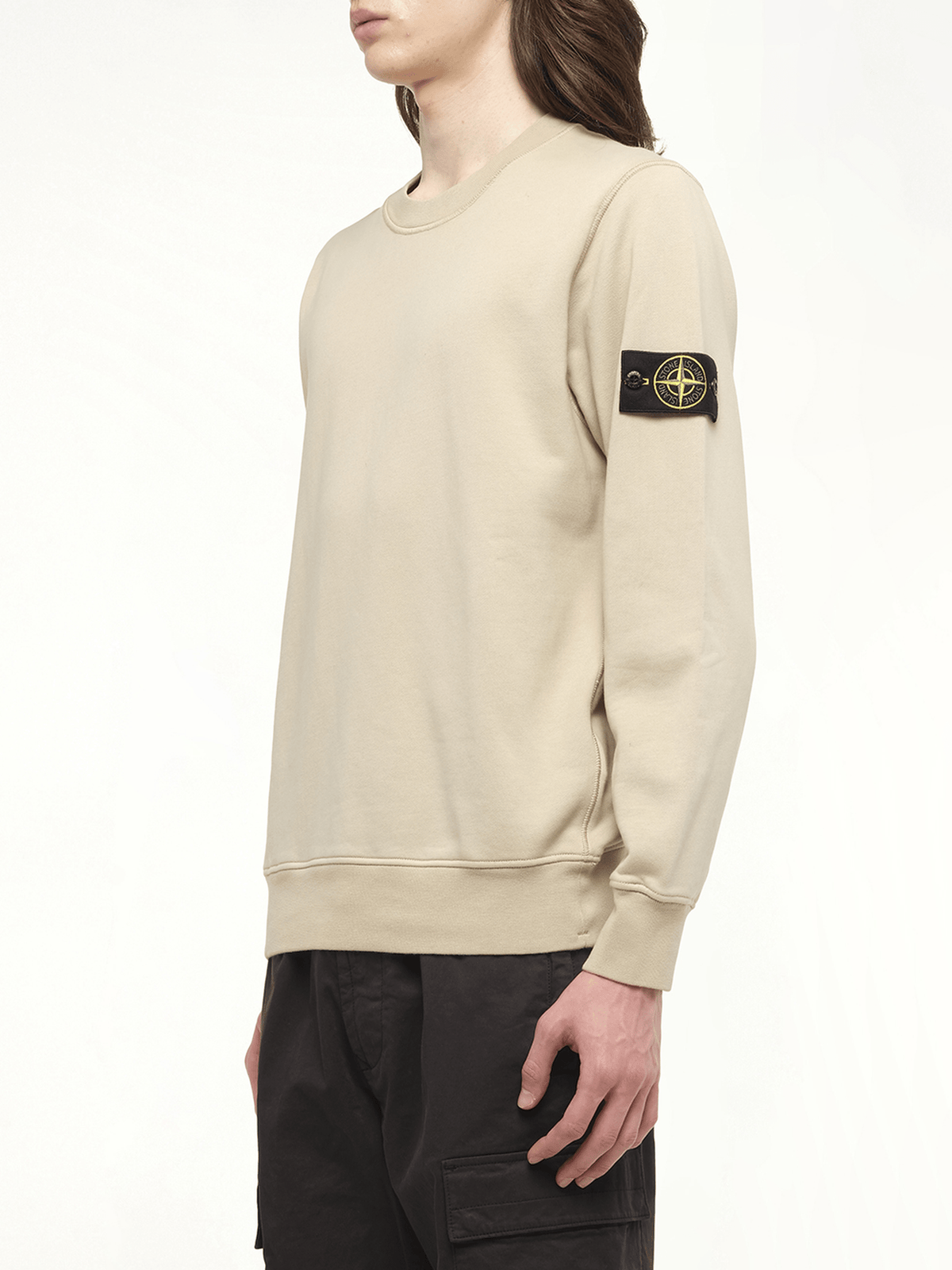 610006 Cotton Fleece Sweatshirt in Desert