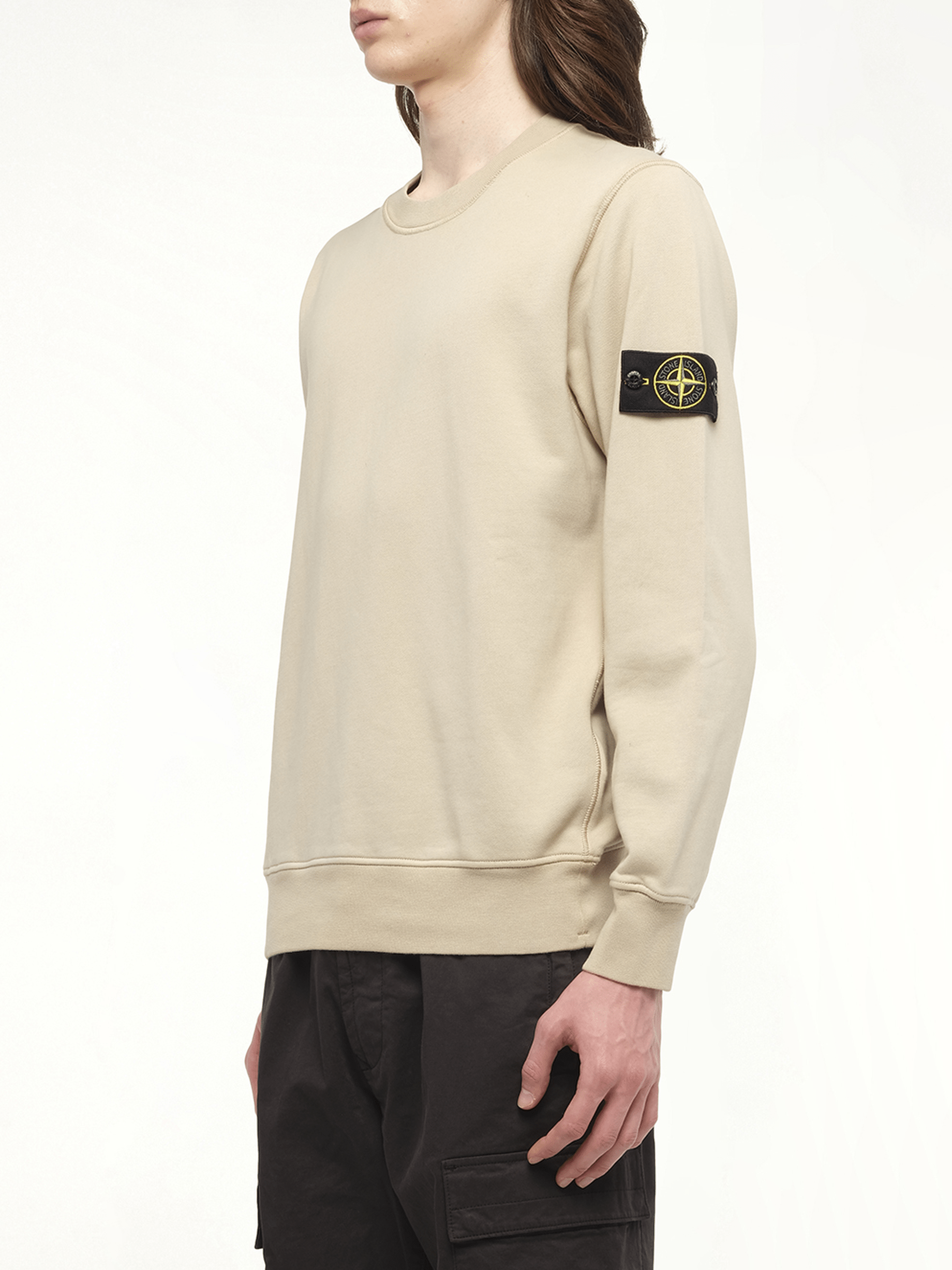 610006 Cotton Fleece Sweatshirt in Desert