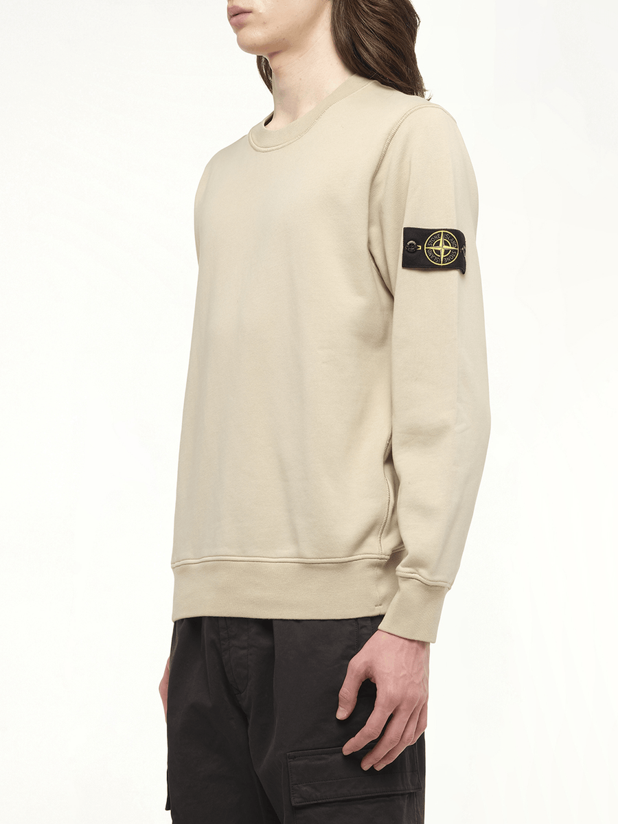 610006 Cotton Fleece Sweatshirt in Desert