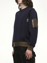 Sponge Sweat Pullover in Navy