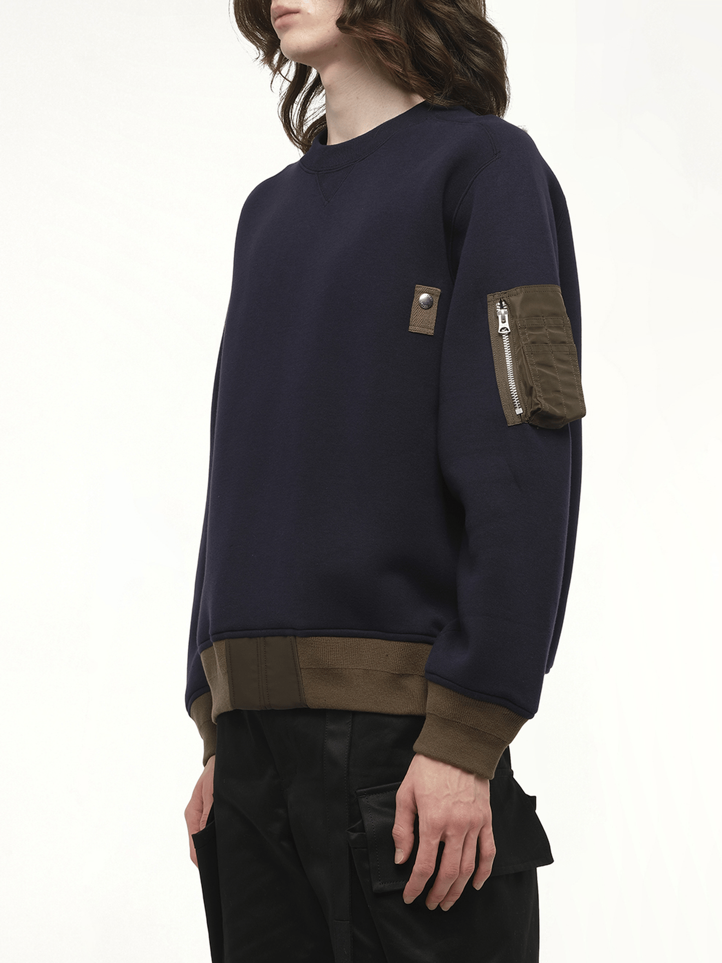 Sponge Sweat Pullover in Navy