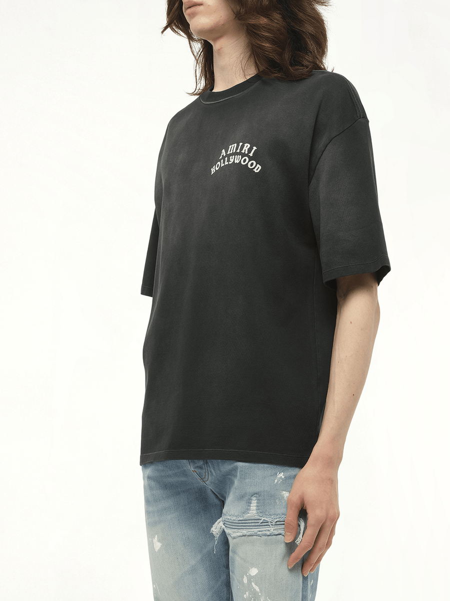 Amiri Hollywood T-Shirt in Black