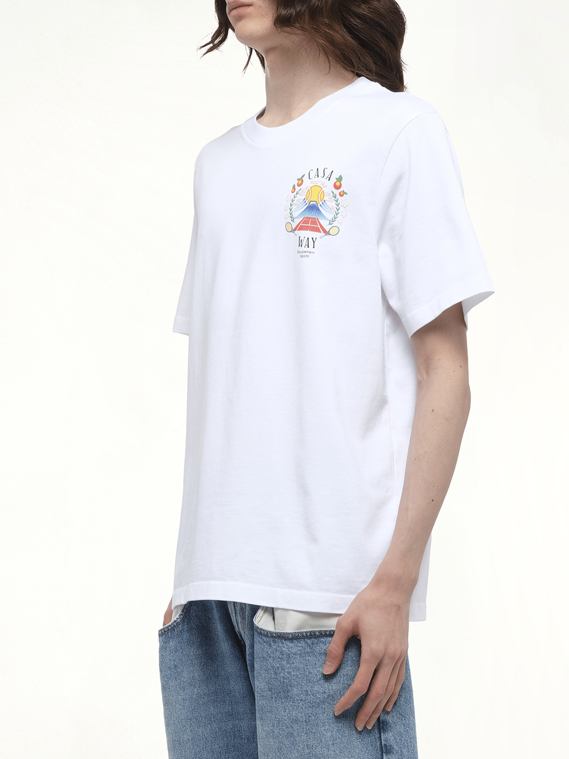 화이트 카사웨이 마운틴 티셔츠