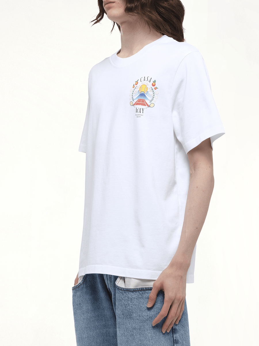 Casaway Mountain T-Shirt in White