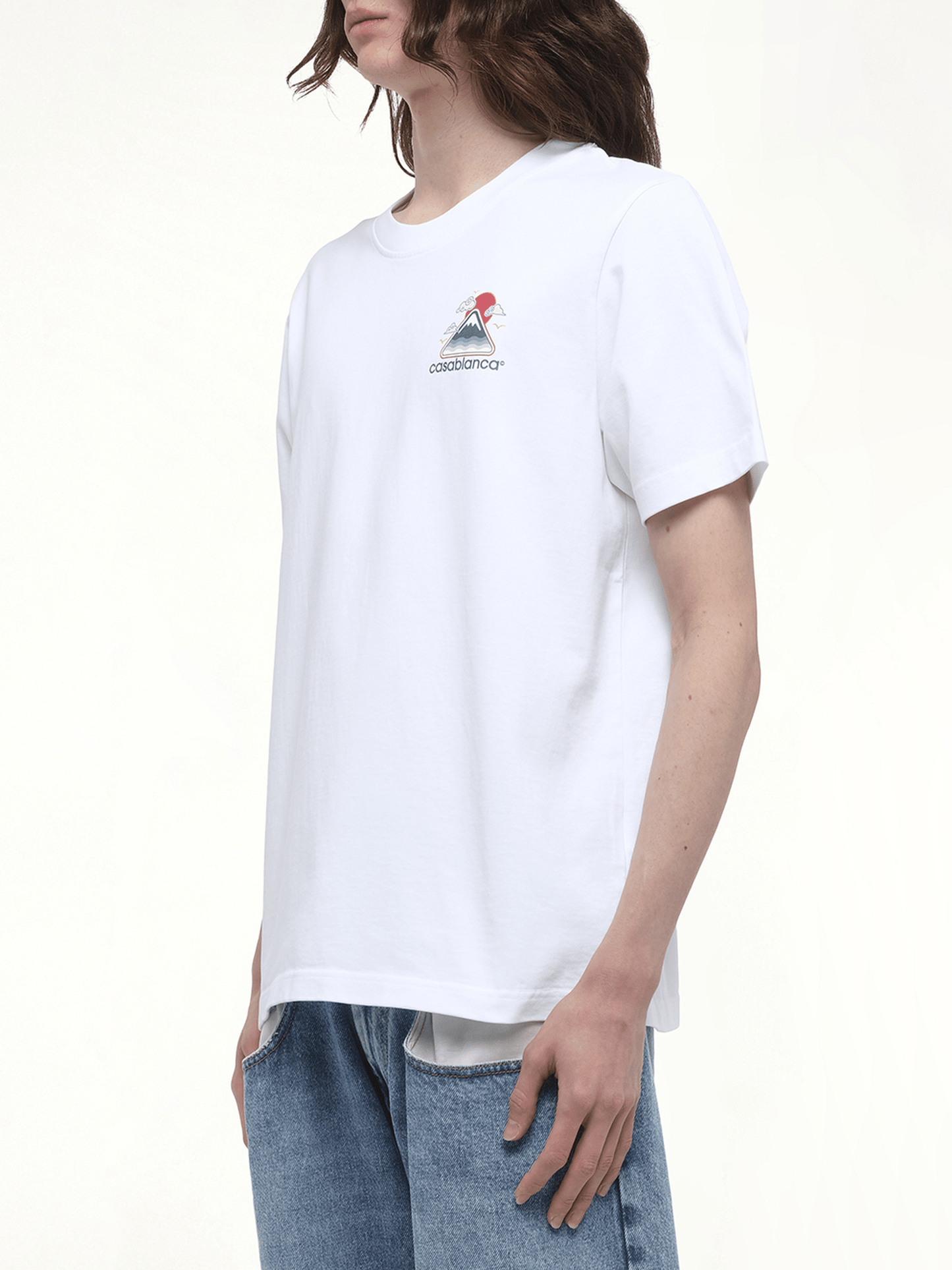 Motagne Ondulee T-Shirt in White