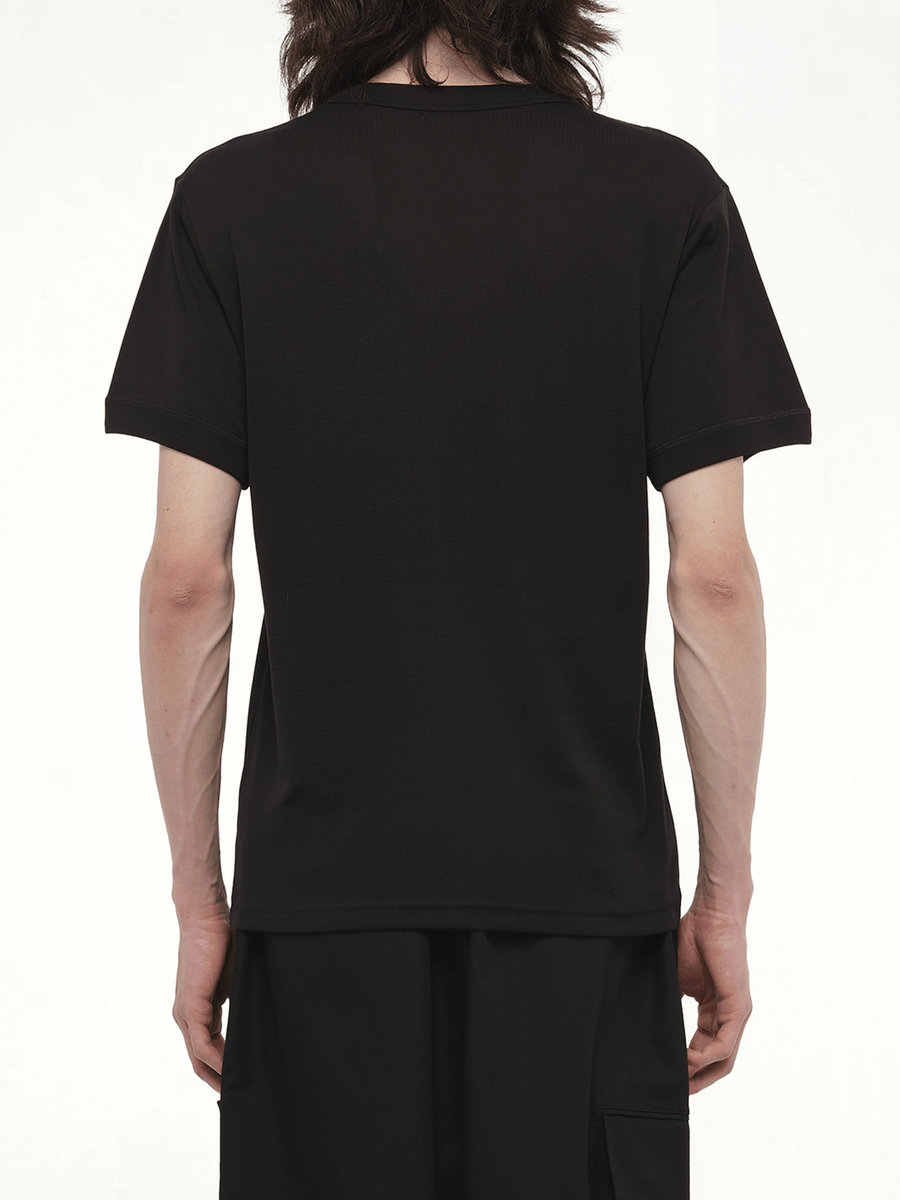 Slim Short Sleeve T-Shirt in Black