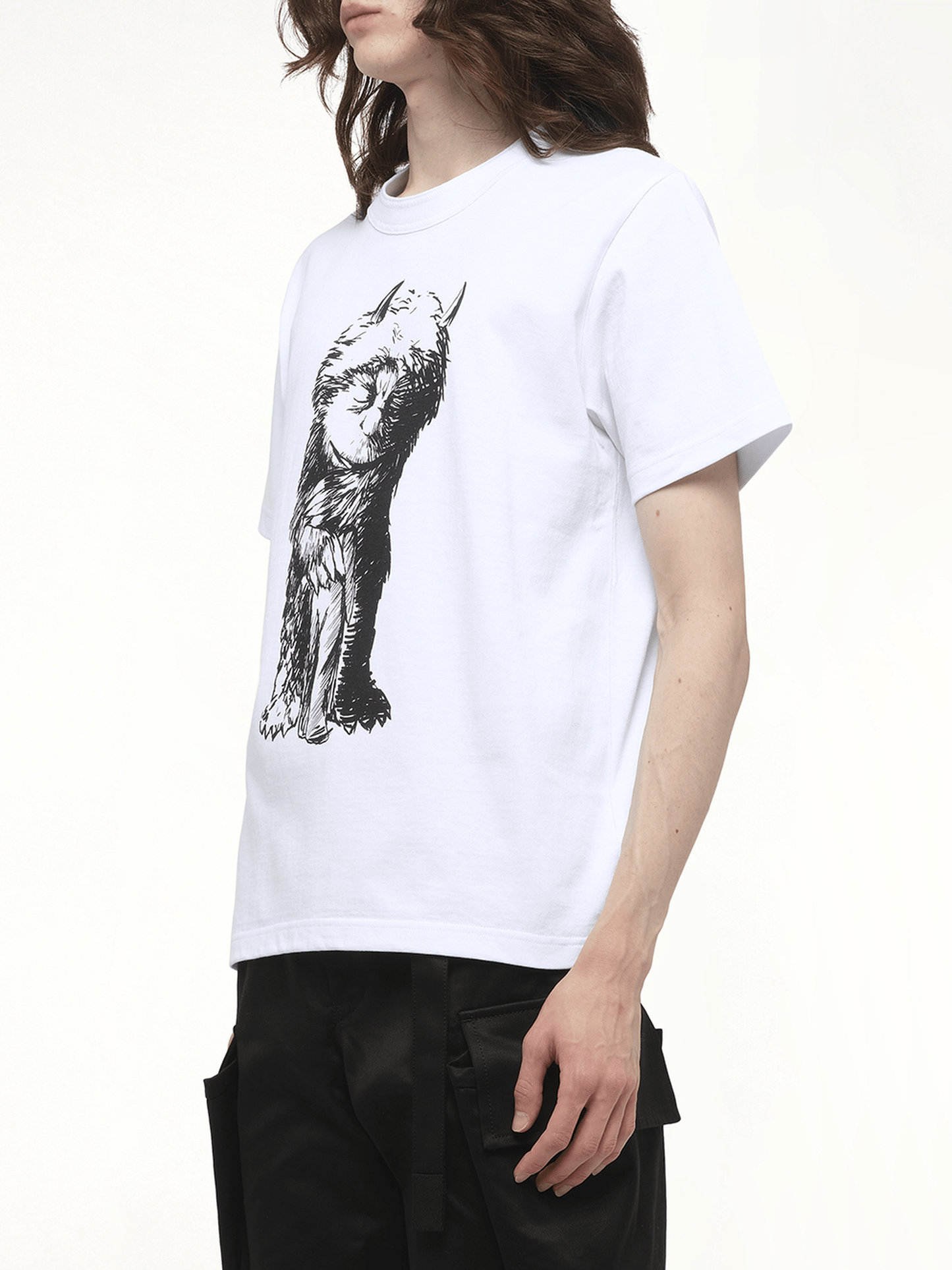 WHERE THE WILD THINGS ARE Monster T-Shirt in White