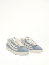 Pacific Bones Sneaker in Ashley Blue Front View | AMIRI