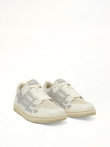 Skeleton Top Low Sneaker in Grey Front View | AMIRI