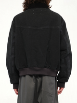 Workwear Jacket in Washed Black