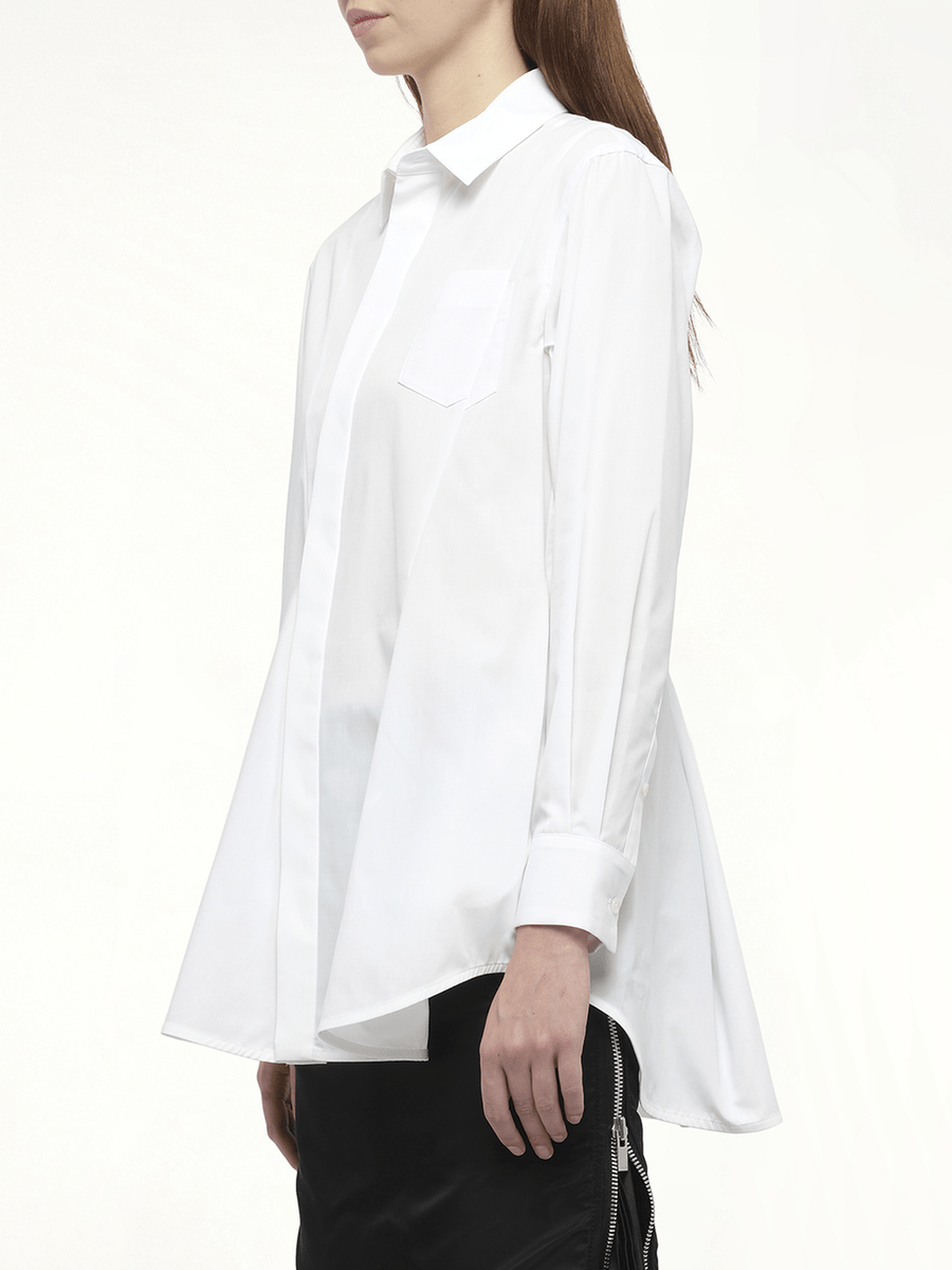 Poplin Shirt in Off White