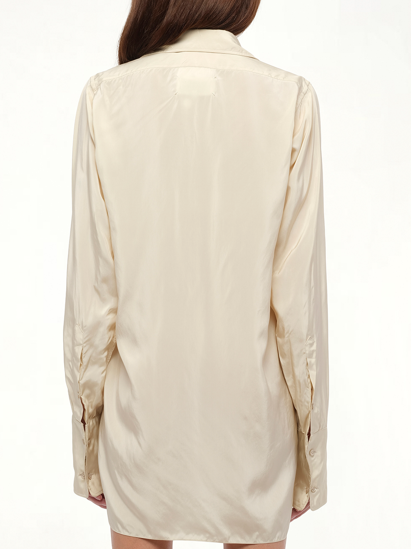 Long-sleeved Shirt in Almond