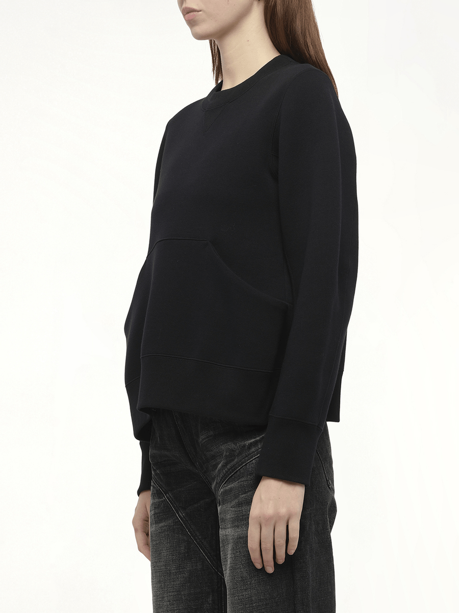 Sponge Sweat Pullover in Black
