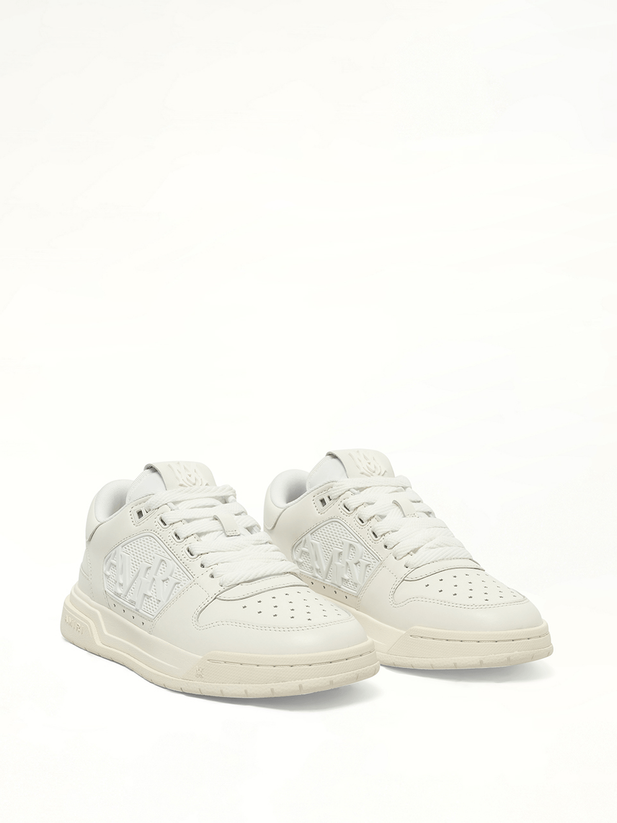 Classic Low Sneaker in White Front View | AMIRI