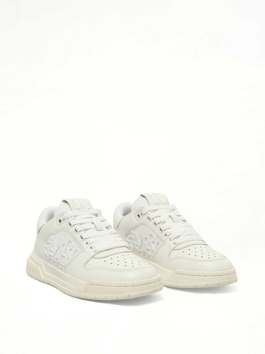 Classic Low Sneaker in White Front View | AMIRI
