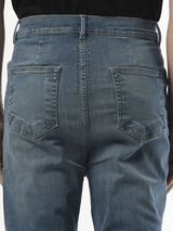 Rick Owens Drkshdw Bolan Bootcut in Washed Indigo