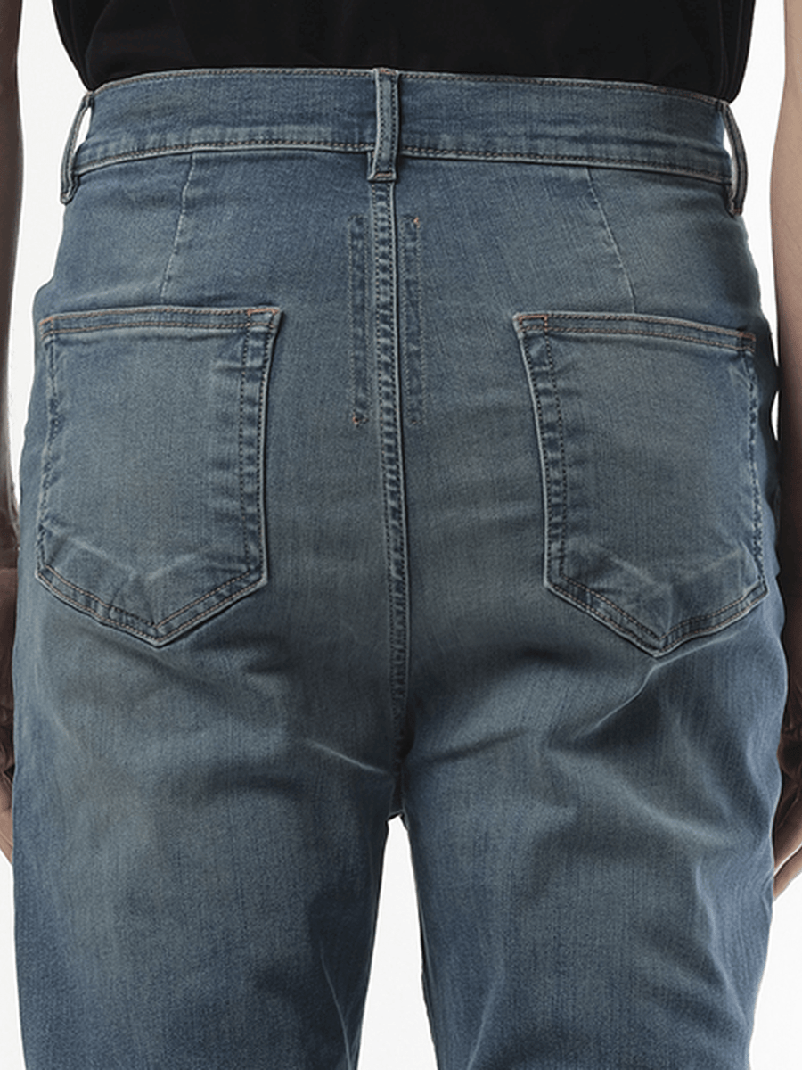 Rick Owens Drkshdw Bolan Bootcut in Washed Indigo