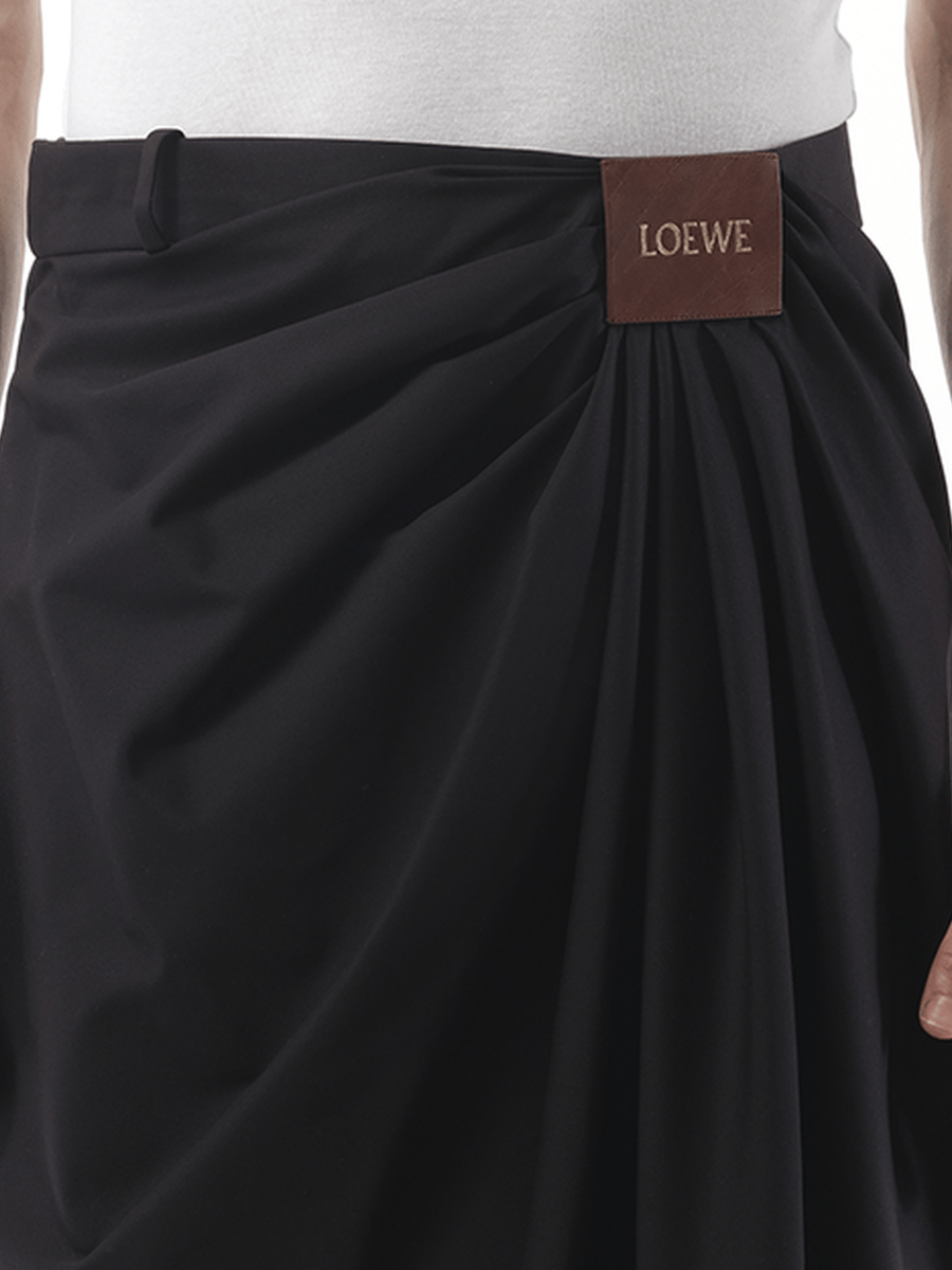 Loewe Draped Trouser in Black