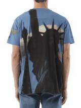 Givenchy Paris NY All Over T-Shirt in Multicolour