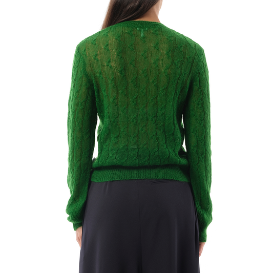 Knit Sweater in Green