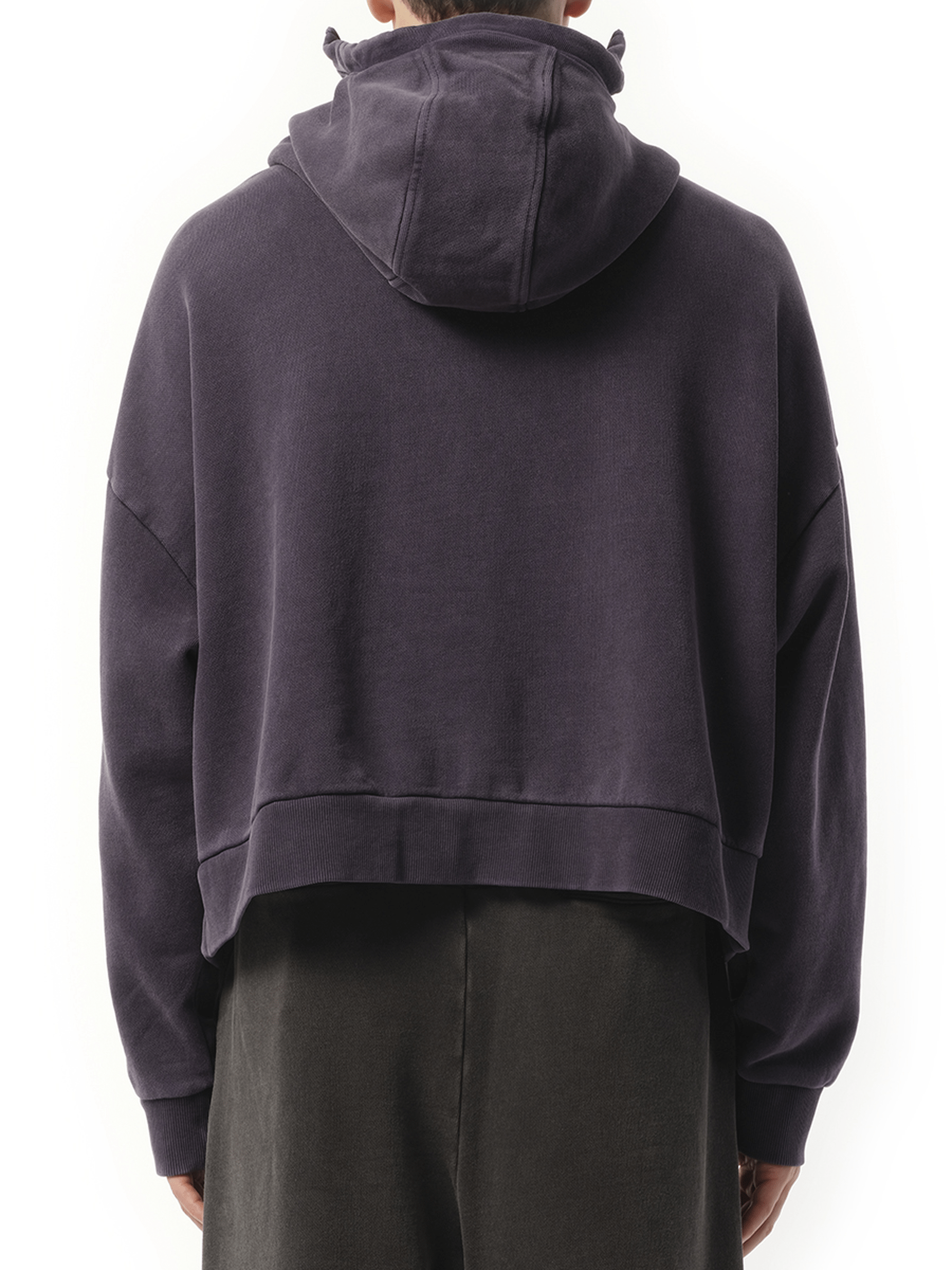 Entire Studios Full Zip Hoodie in Ink