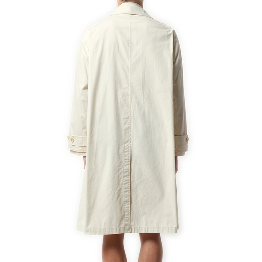 Trench Rain Coat in Ivory