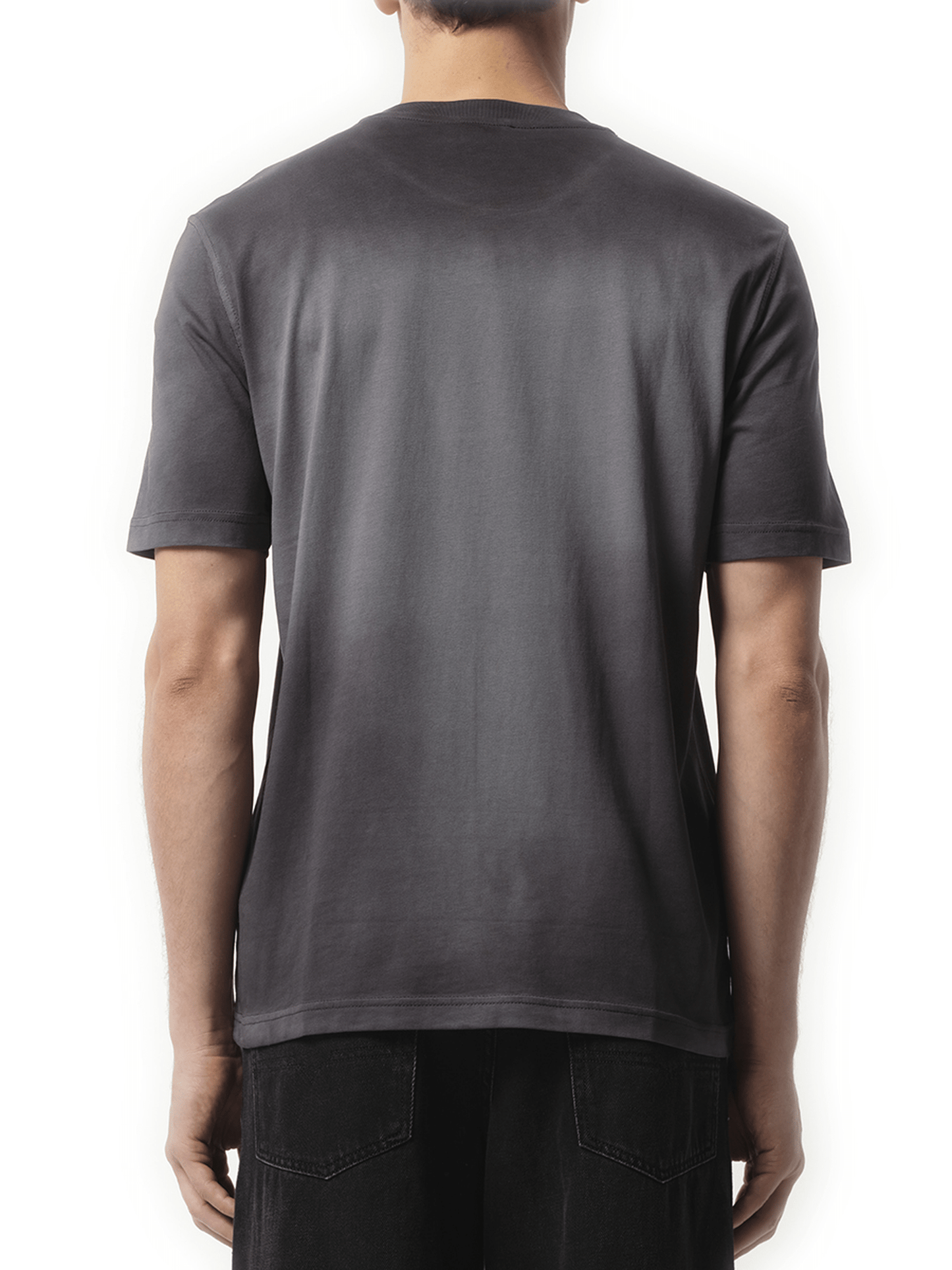 Diesel T-Adjust T-Shirt in Washed Black