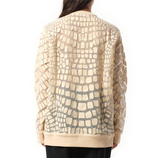 Sweatshirt in Powder