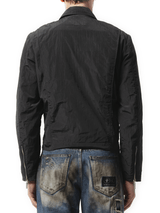 Thug Club Scarred Bio Soldier Jacket in Black
