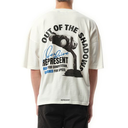 Out of The Shadows T-Shirt in Flat White