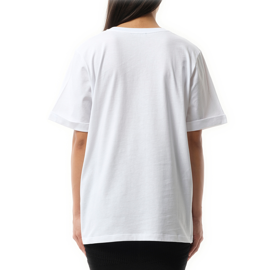 Balmain Paris Eyes Print T-Shirt in White