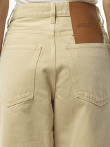 Jacquemus Le Denimes Large in Light Beige